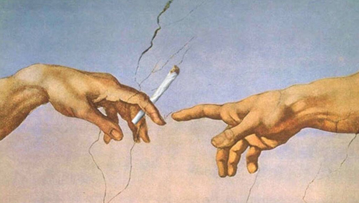 The ritual of passing a joint The ritual of passing a joint