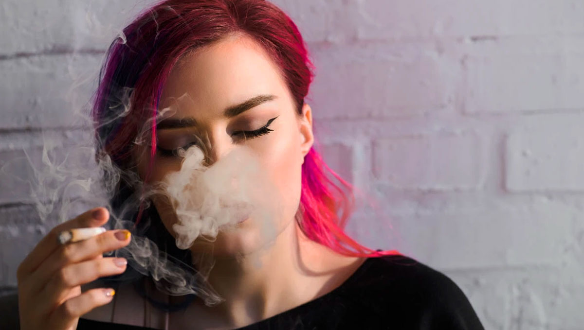 The positive effects of cannabis could aid those dealing with depression. The positive effects of laughter with cannabis could aid those dealing with depression.