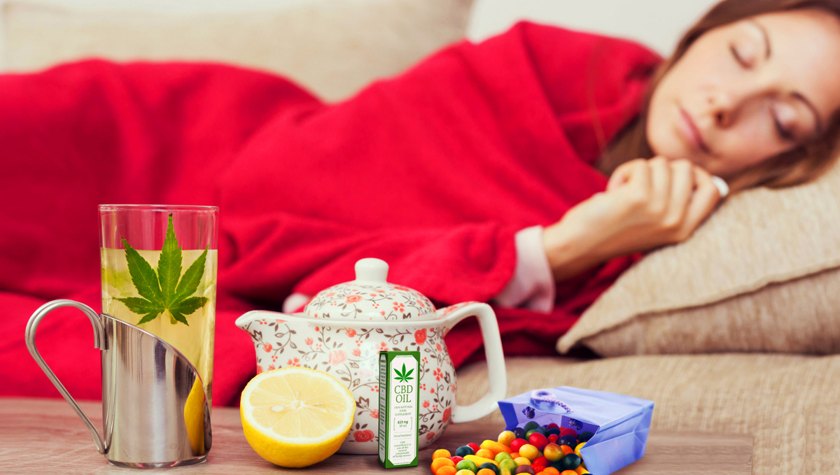 Don't smoke when your throat is sore!