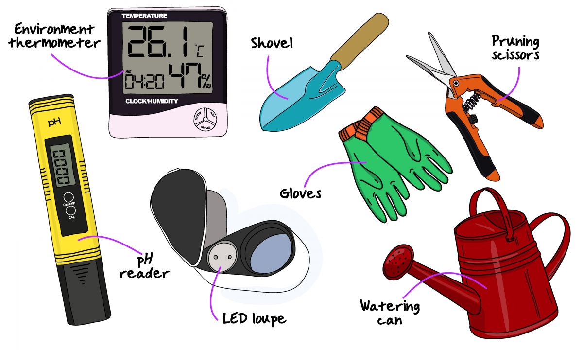 Get your stoner friend any missing cultivation tools as a gift!