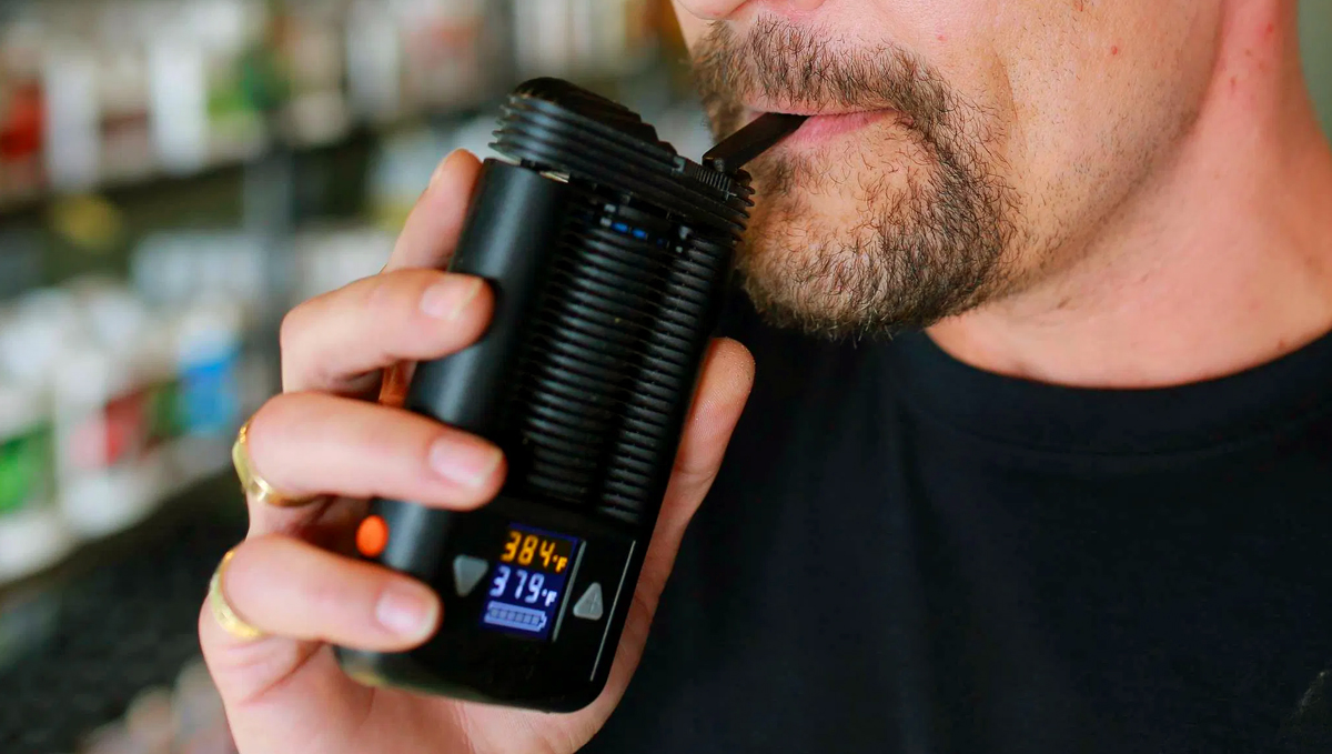 Inhale from your dry herb vaporizer and enjoy! Inhale from your dry herb vaporizer and enjoy!