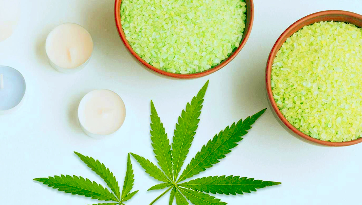 Cannabis bath salts: a DIY guide. Cannabis bath salts: a DIY guide.
