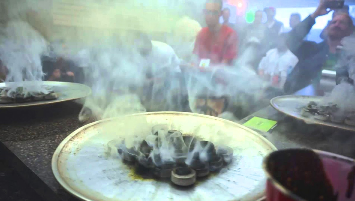 The world record to the biggest hotbox burned over 800 grams of dab.