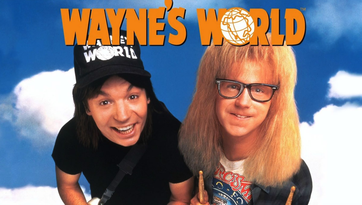Get stoned and watch Wayne's World for a good laugh.