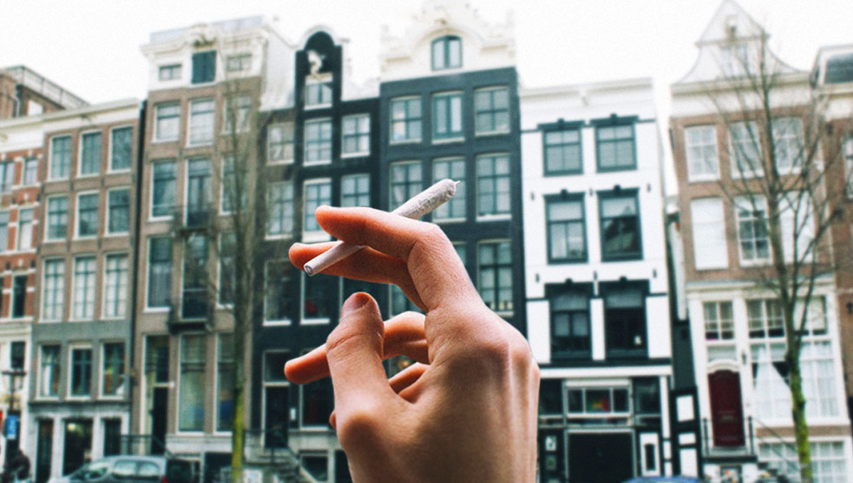 The classic cannabis travel destination: Amsterdam.