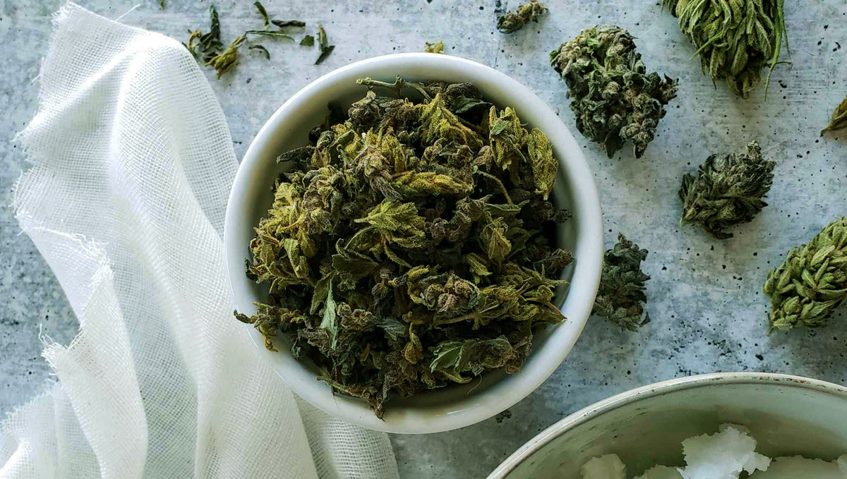 To make cannabis lotion you'll need to make cannabis oil first.