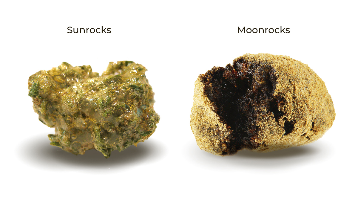 Moonrocks: moonrocks vs sunrocks
