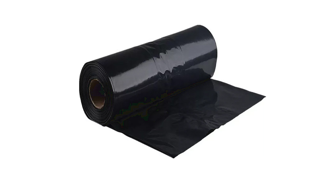 Espacio de cultivo DIY: Hoja de plástico negro Espacio de cultivo DIY: Hoja de plástico negro