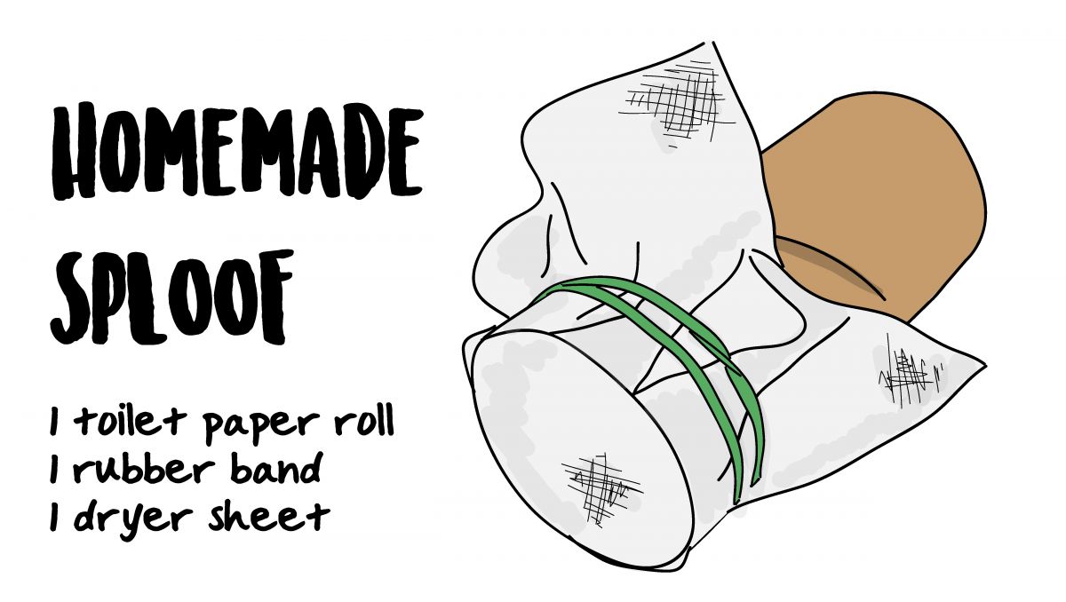 Sploofs are ideal for getting rid of weed smell.