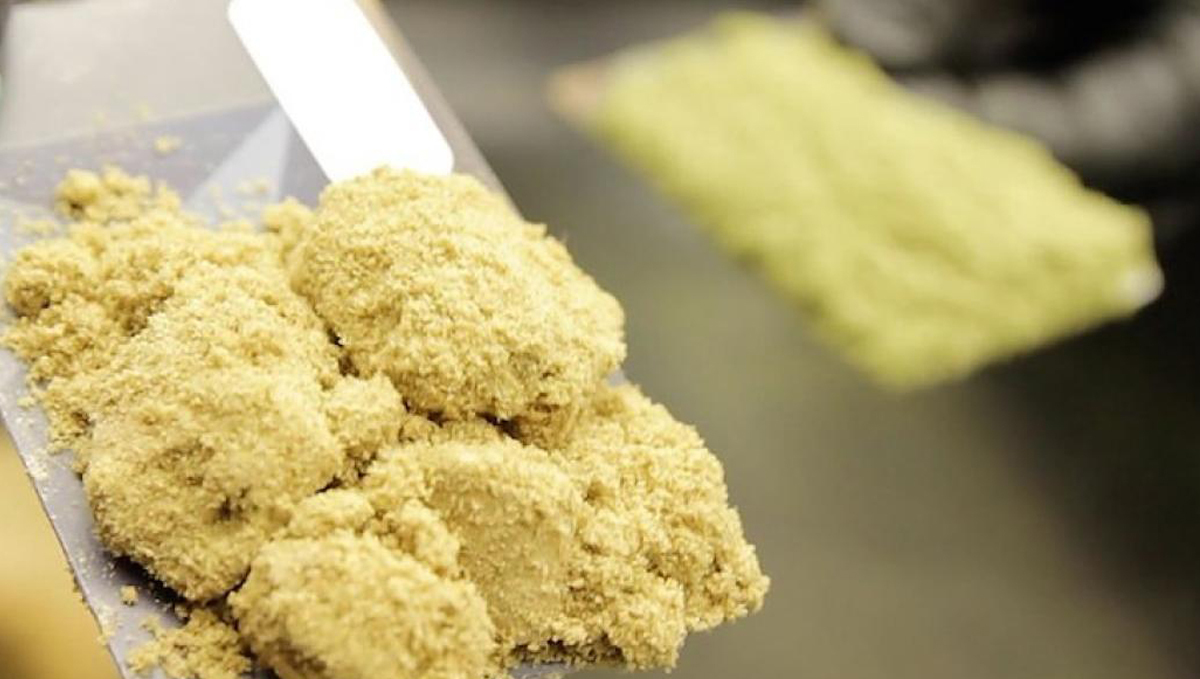 How to make dry sift: step 4