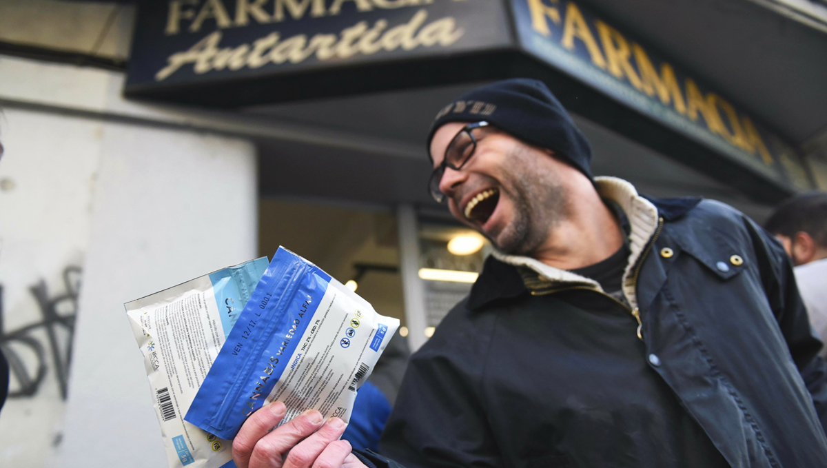Buy weed like in the old days from a pharmacy.
