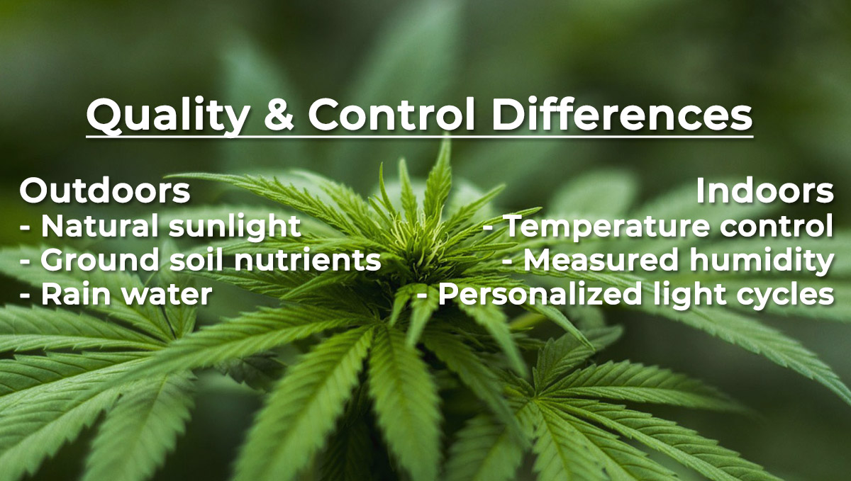 Quality and control differences