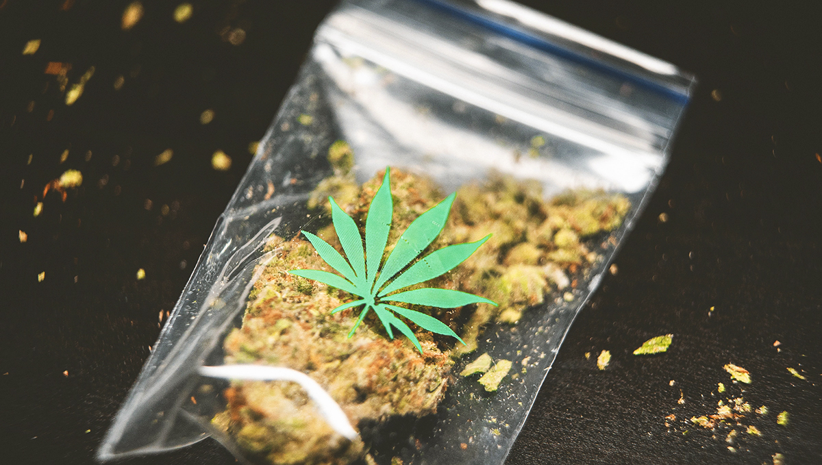 Store your weed properly to get rid of smell.