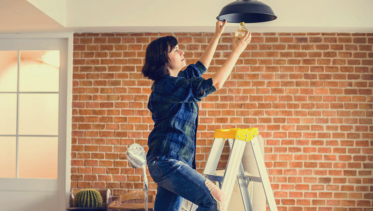 Fixed that burnt lightbulb