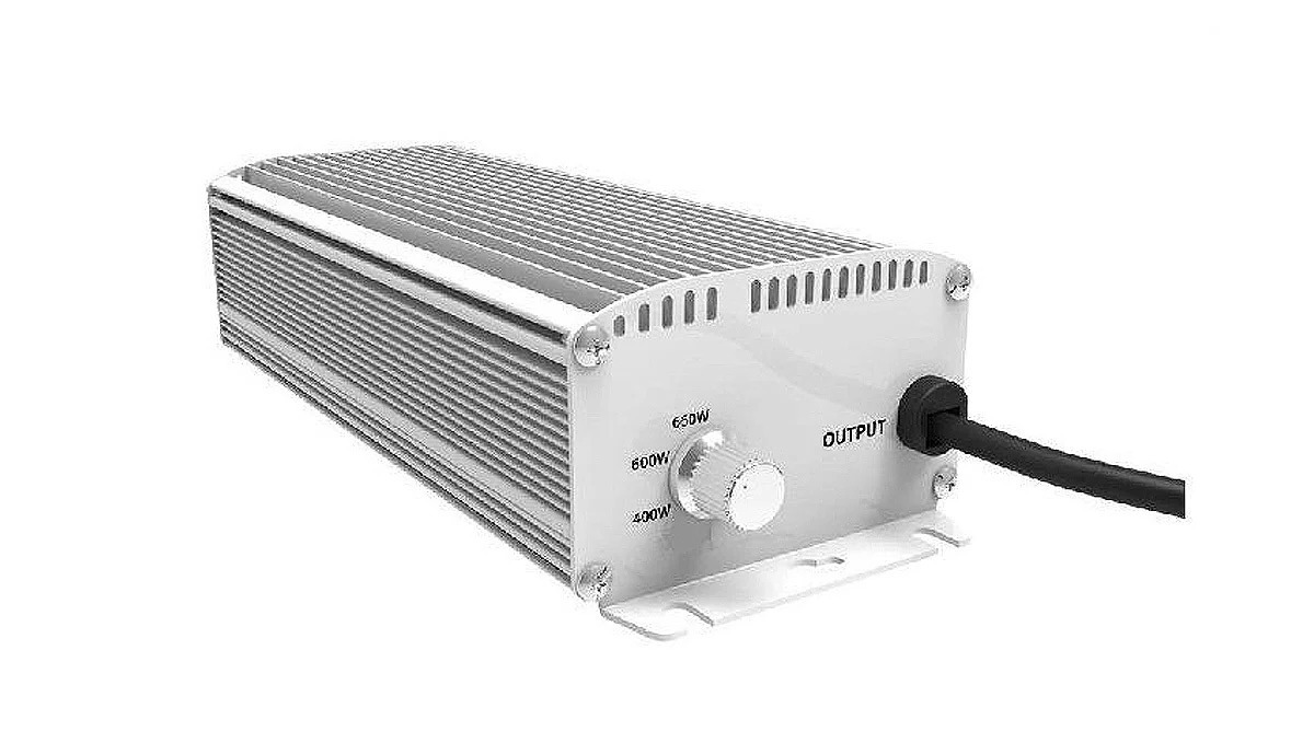 Ballast that controls the amount of electricity your bulb consumes