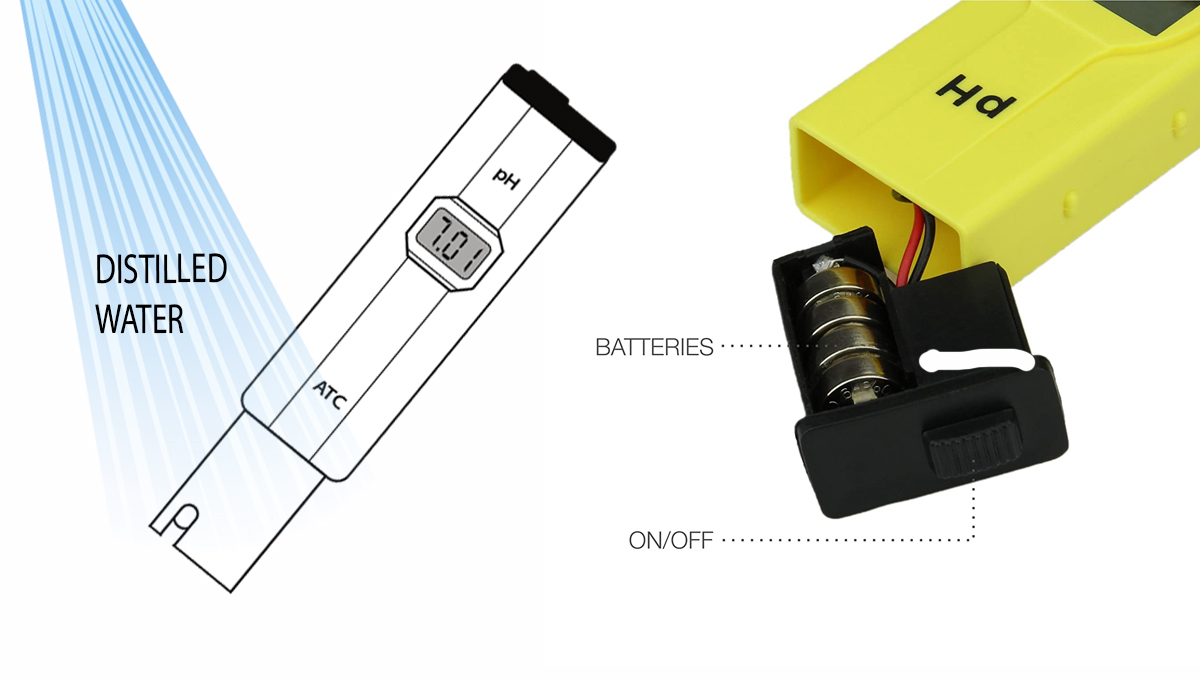 Why and how to use a pH pen: step 3