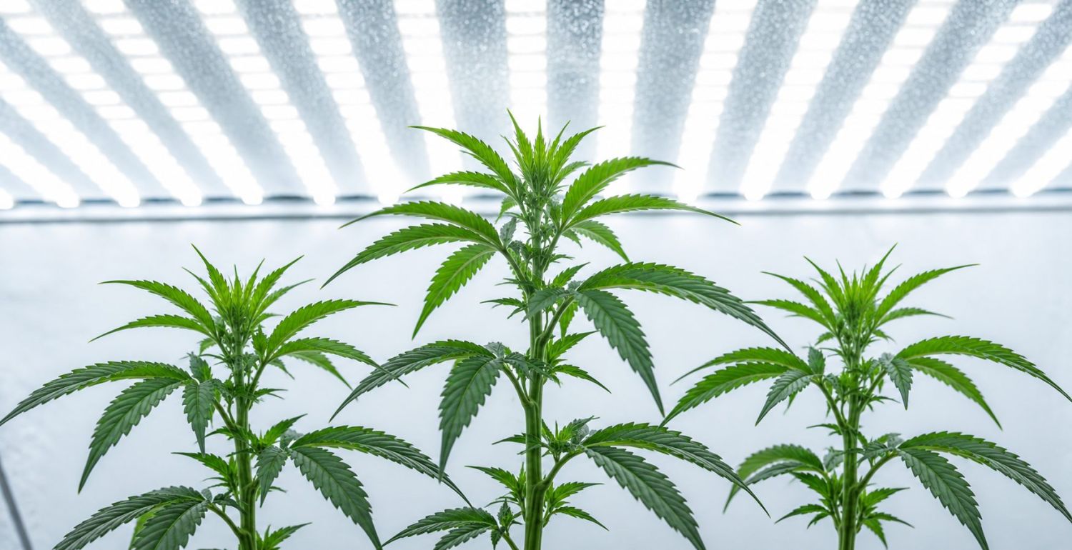 Sa prodhojnë autoflower-at: LED-të Sa prodhojnë autoflower-at: LED-të