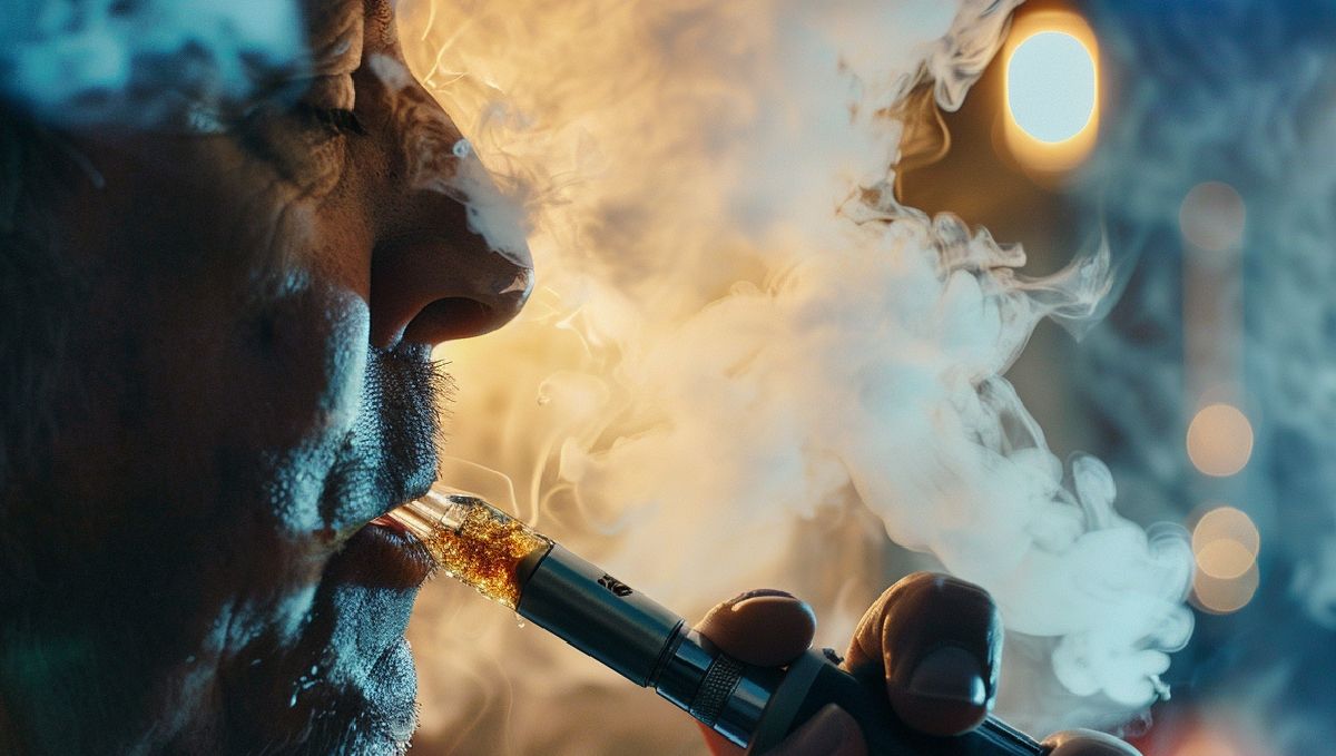 Shatter mit Vaporizer