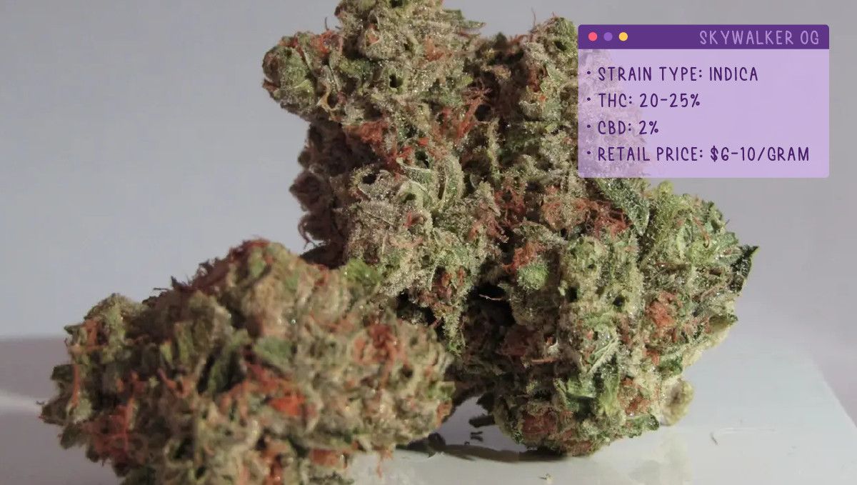 Best Weed Strains for Anxiety: Skywalker OG