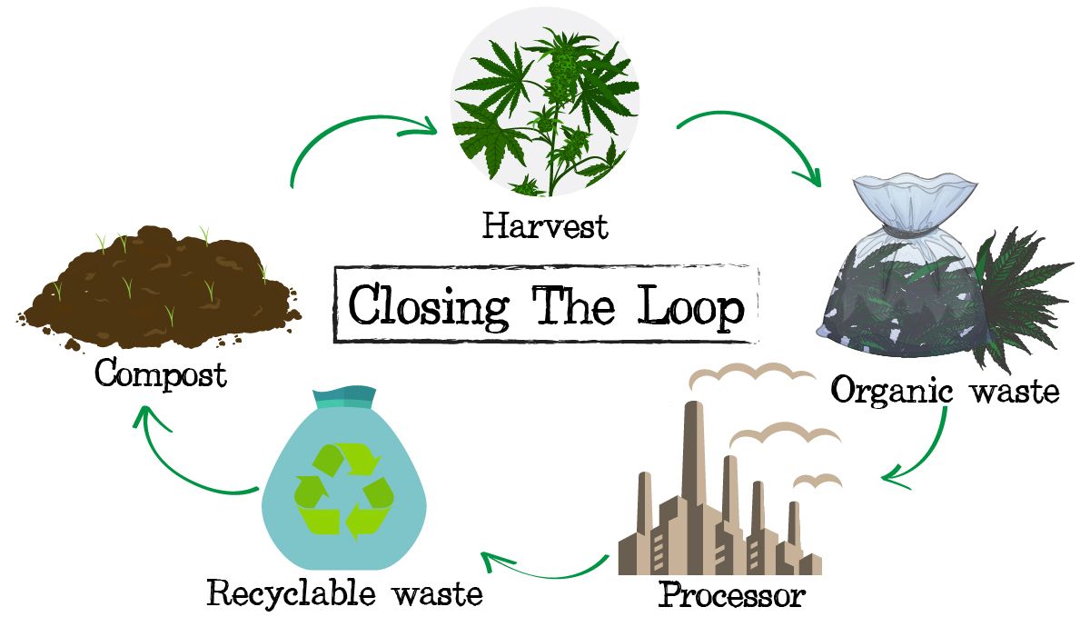 Waste management in cannabis: organic waste