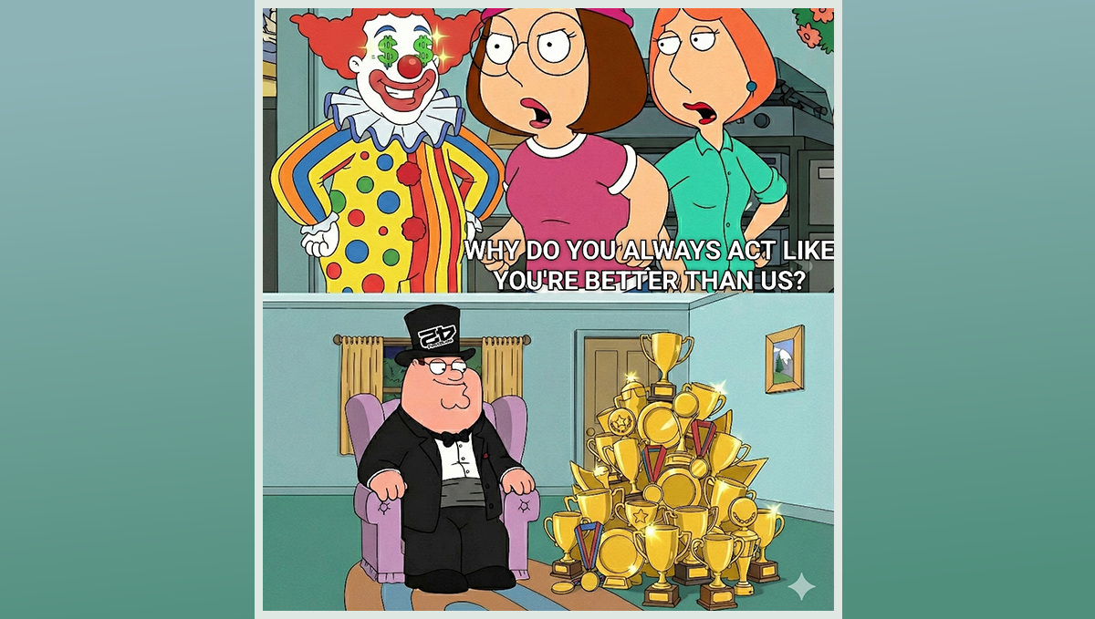 Humorous reinterpretation of a Family Guy scene featuring cannabis themes.