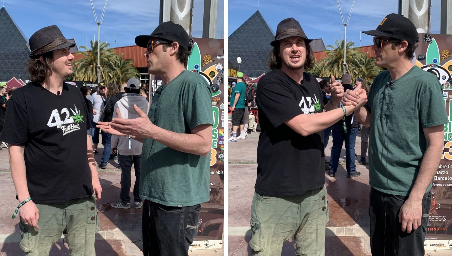 Joint Doctor and Sebastian Good at Spannabis 2023 Joint Doctor and Sebastian Good at Spannabis 2023