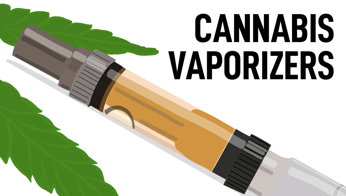 Vaporizers: Cannabis Pen Vaporizer Illustration