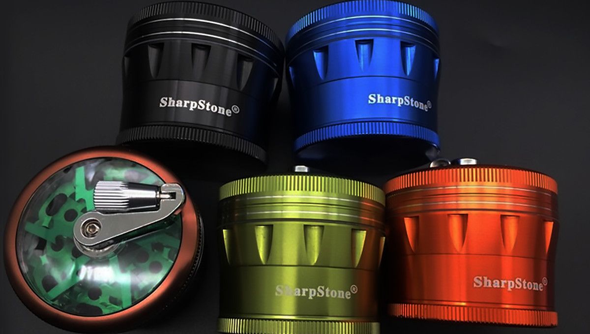 15 Best Weed Grinders to Buy in 2022: SharpStone Hand Crank Grinder