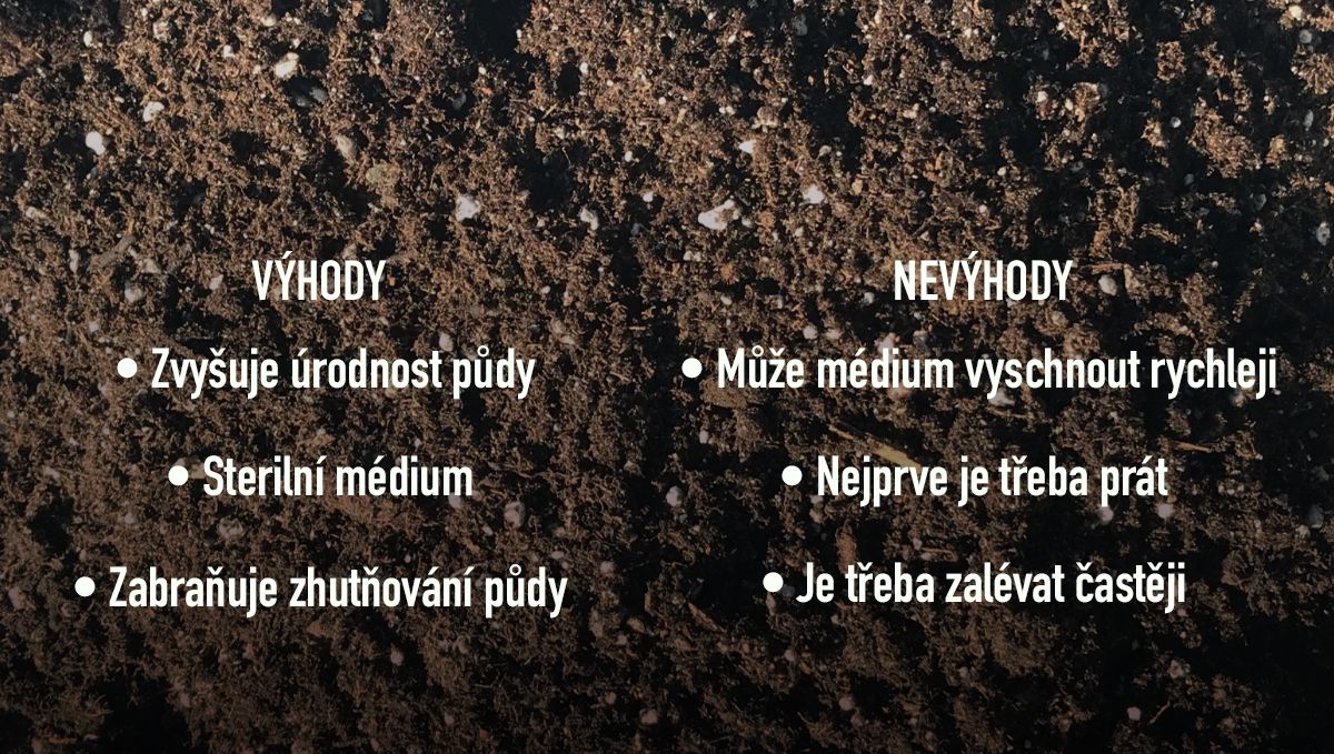 Výhody a nevýhody přidávání perlitu do půdy Výhody a nevýhody přidávání perlitu do půdy