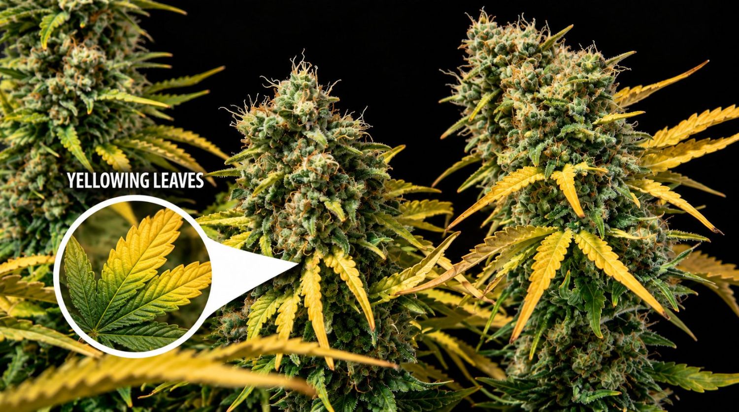 Harvest Your Autoflowering Cannabis: yellowing leaves Harvest Your Autoflowering Cannabis: yellowing leaves