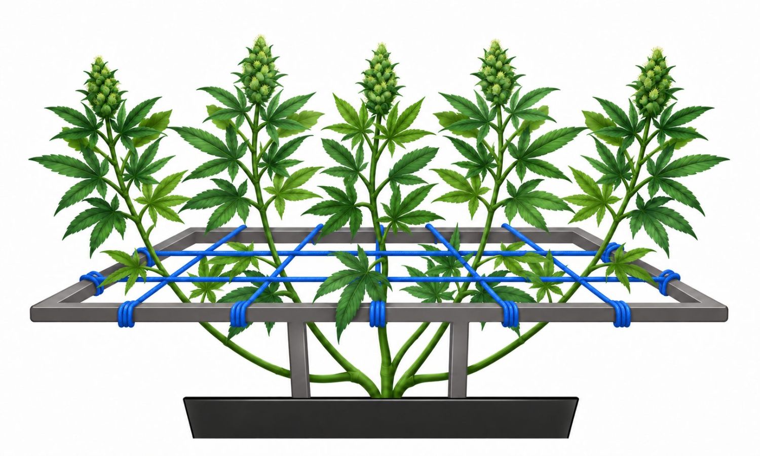 7 Top Tips On Supporting Heavy Buds Indoors: SCROG
