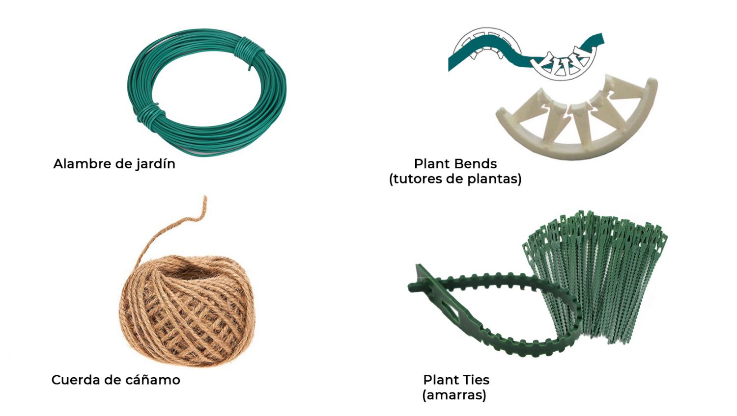 Material para amarre de plantas