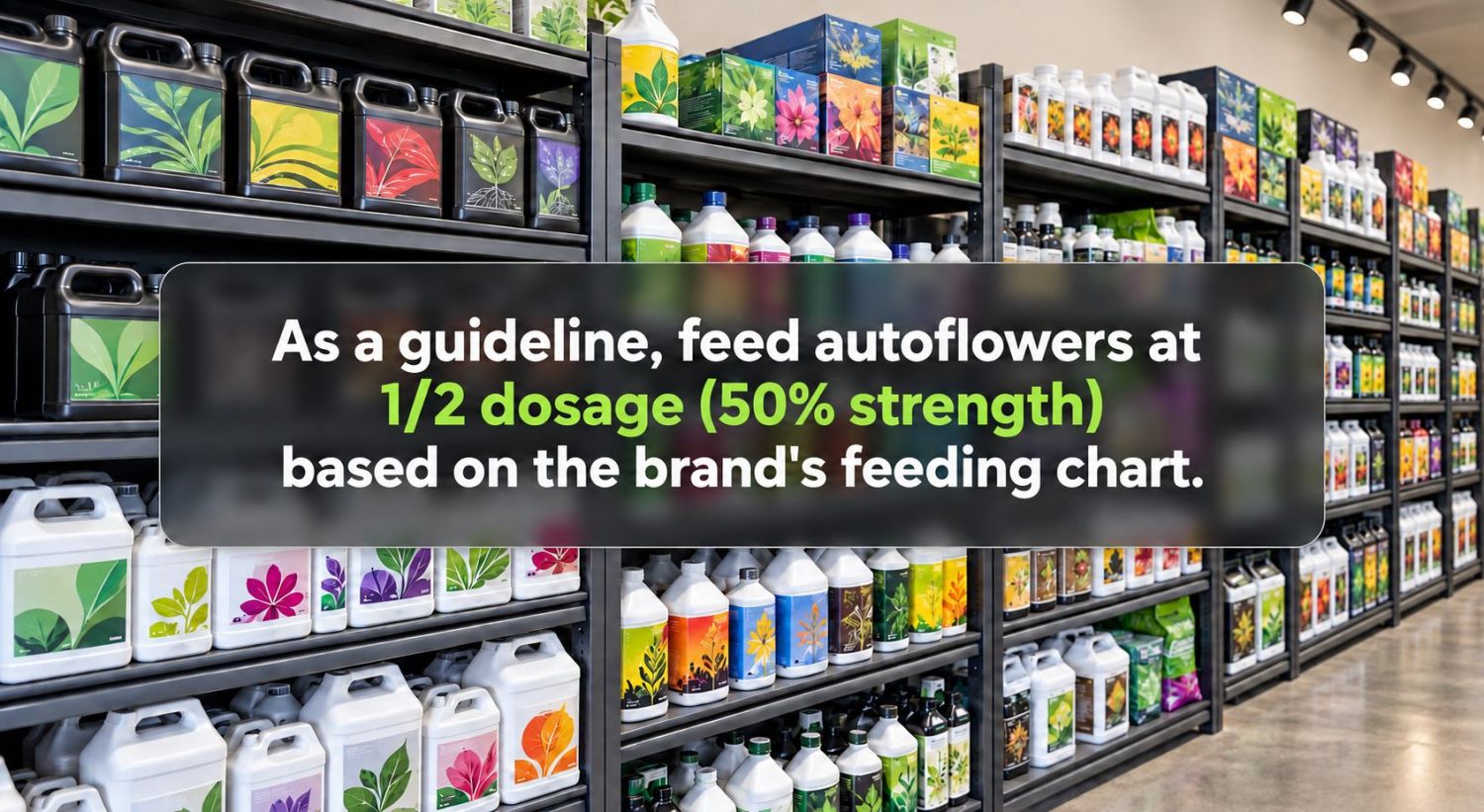 All About Autoflowers - feeding requirements All About Autoflowers - feeding requirements