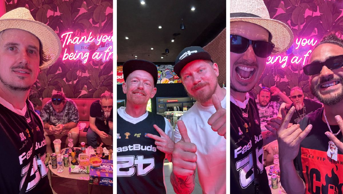 Collages aac-03.jpg Meeting friends and supporters.