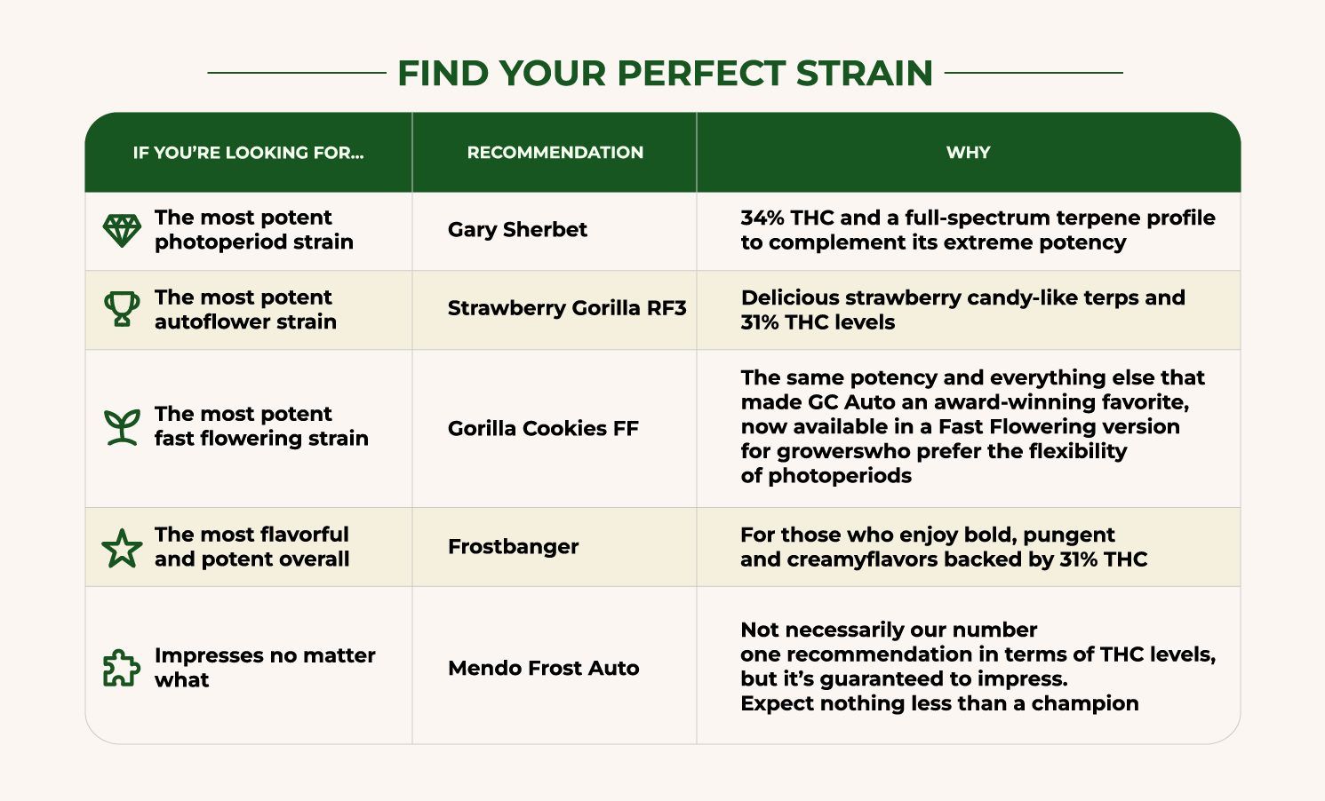 Which High THC Strain Is Right For You? Which High THC Strain Is Right For You?