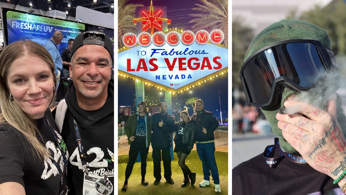 Unser Team und unsere Unterstützer auf der MJBizCon