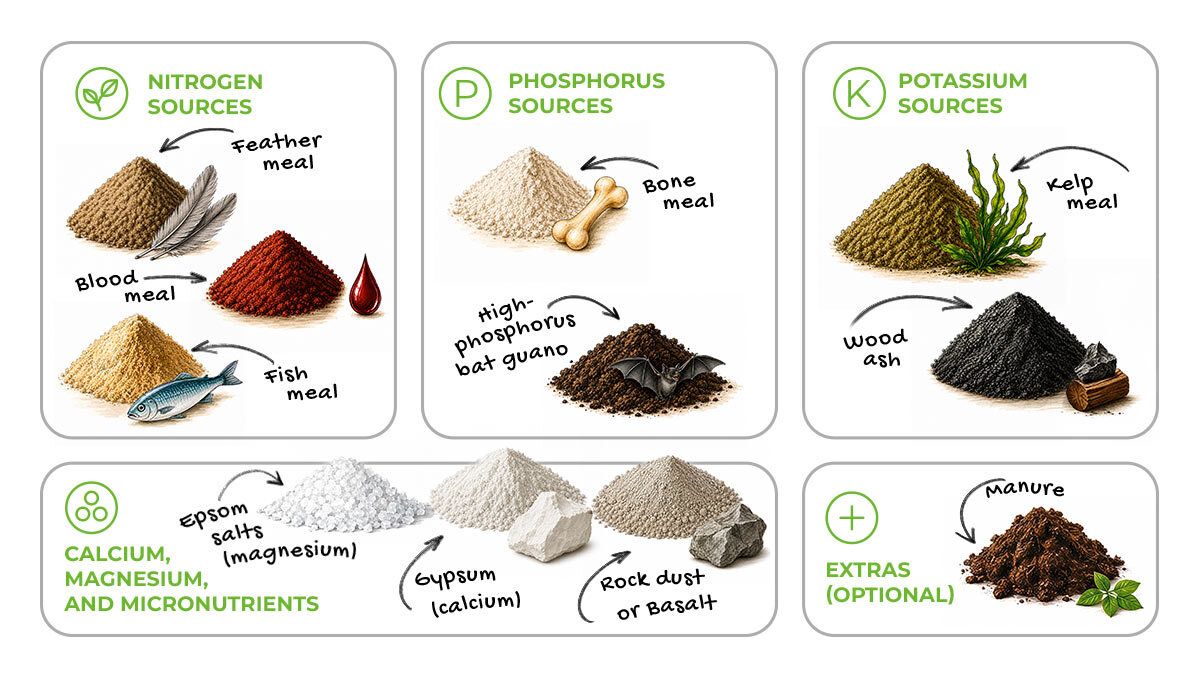 Living Soil Ingredients Living Soil Ingredients