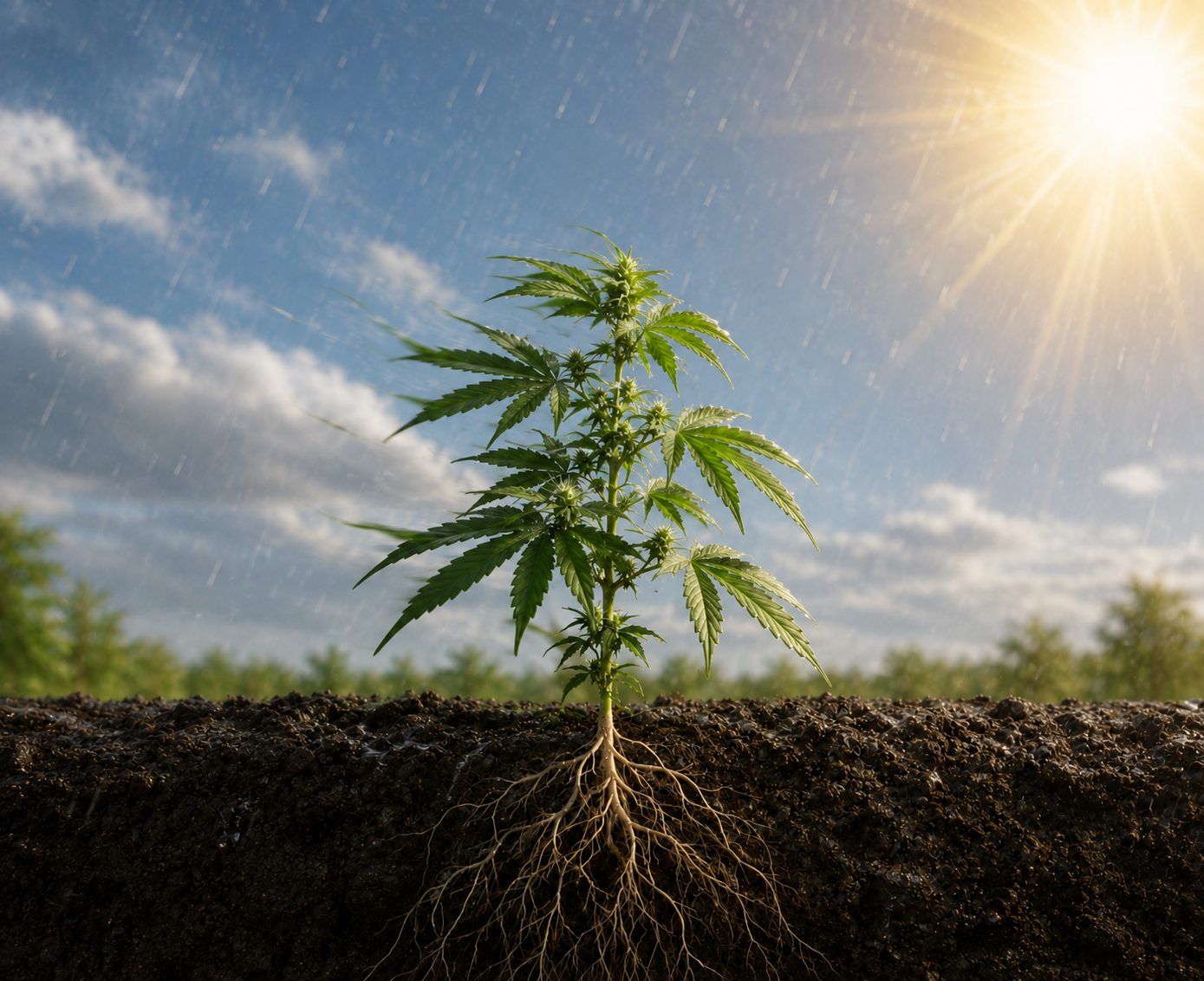 How to grow weed at home: growing outdoors