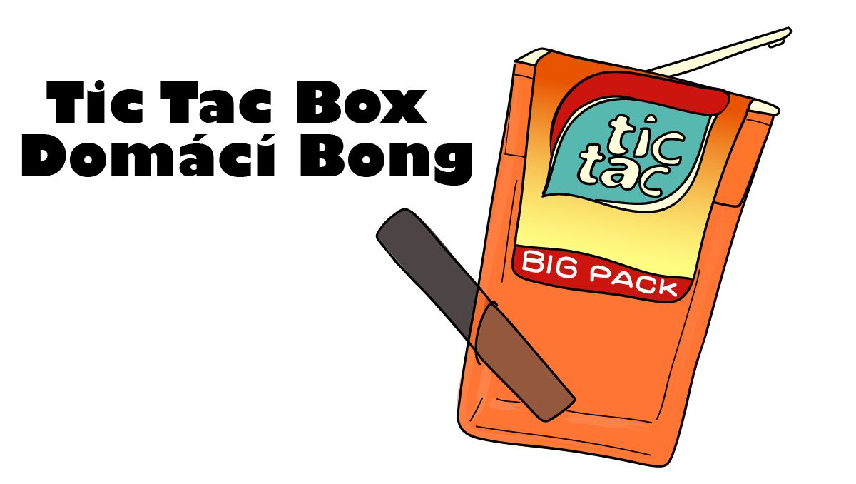 DIY Tic Tac Bong pro konopí