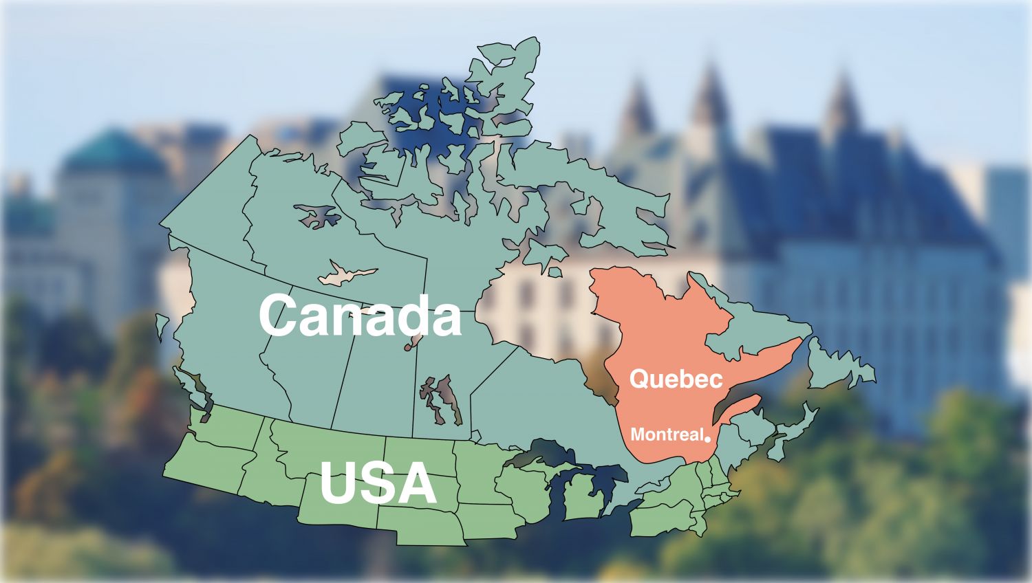 Quebec is one of the thirteen provinces and territories of Canada. Quebec is one of the thirteen provinces and territories of Canada.