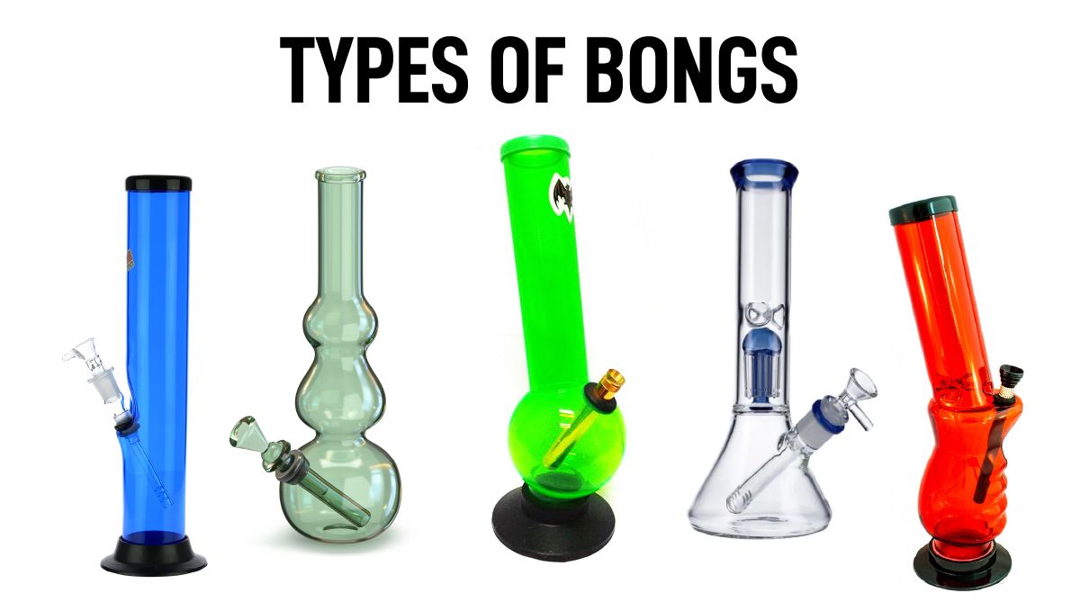 How to use a bong: types of bongs How to use a bong: types of bongs