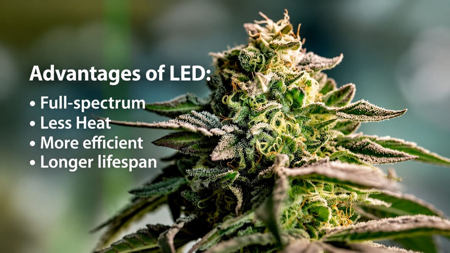 Grow Autoflowers with LEDs: advantages Grow Autoflowers with LEDs: advantages