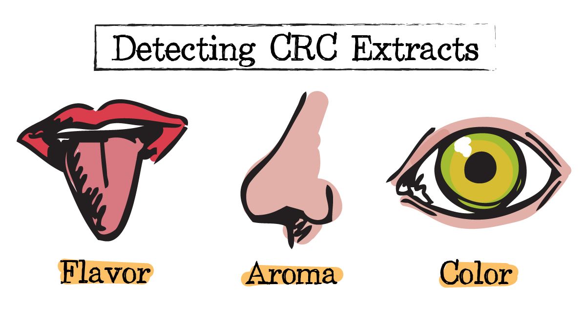 Color remediation column: how to detect CRC extracts Color remediation column: how to detect CRC extracts