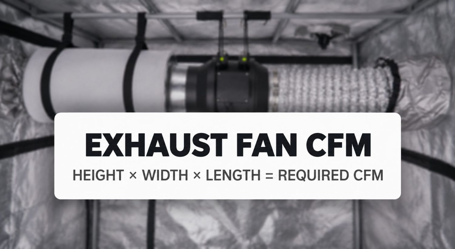 Wie du deine Buds fetter machst: CFM berechnen
